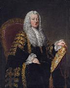 William Hoare Philip Yorke, 1st Earl of Hardwicke oil